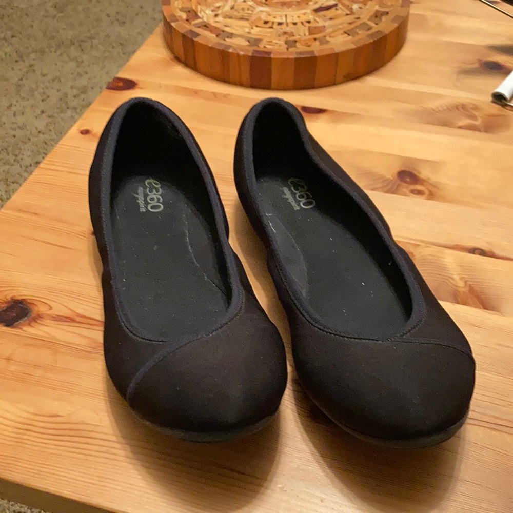 Easyspirit e60 black size 7.5N  Ballet slipper shoe